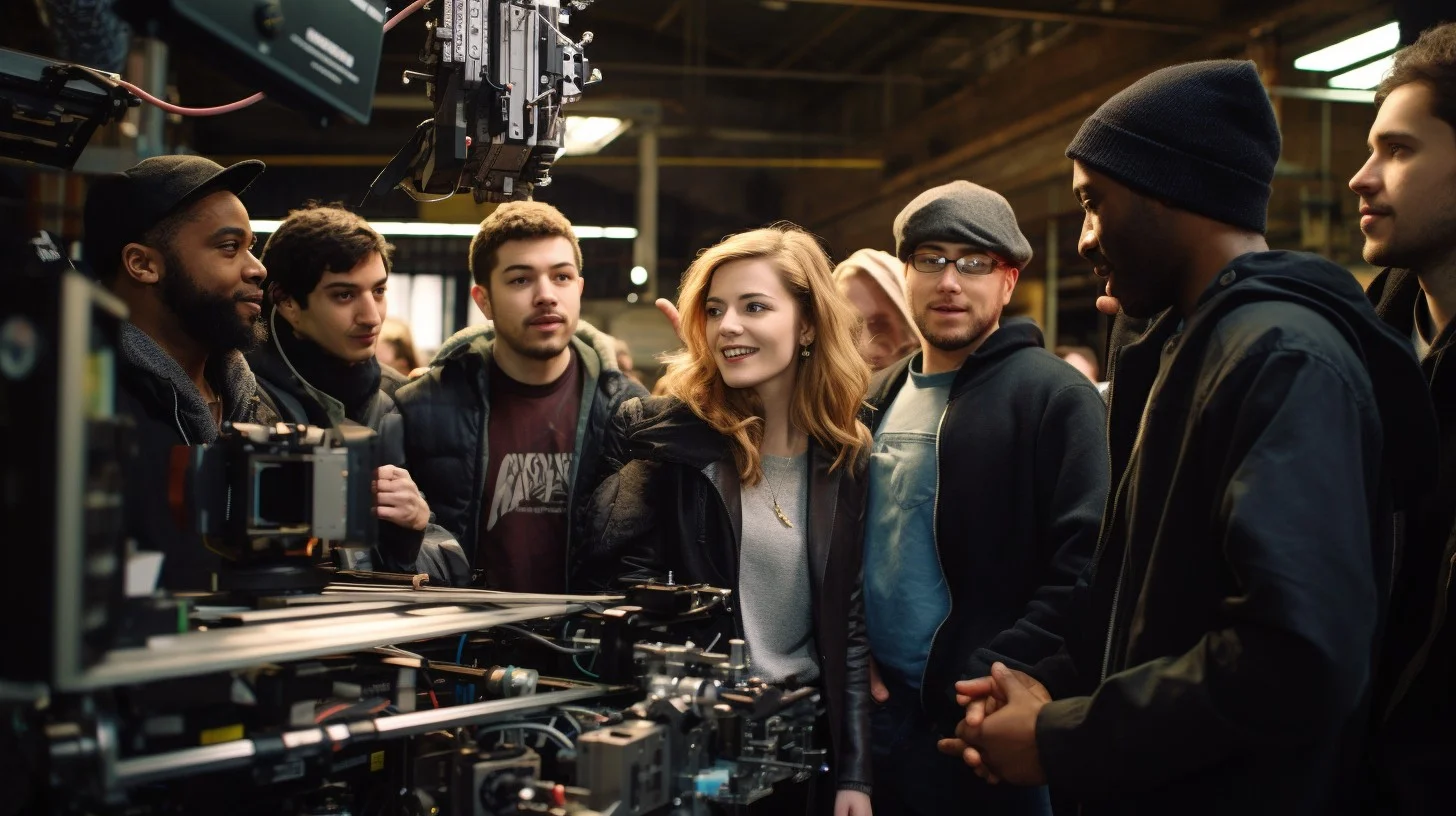 camera reocrding a video